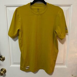 Tracksmith Session Tee In Mustard Yellow  Tee Men Size XS